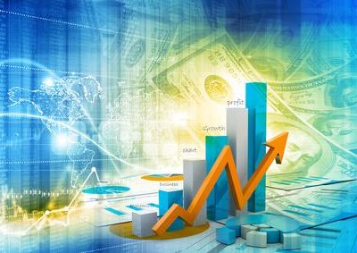 Illustrative contrast between the stock market's fluctuations and the steady growth of the economy, highlighting resilience strategies