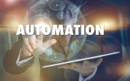 Graphical representation of survey where automation leads IoT in business impact