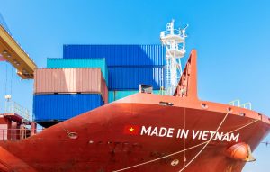 Image illustrating the considerations for strategic sourcing decisions between China and Vietnam