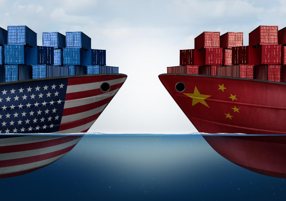 Visual representation of the impact of the U.S.-China trade deal on the manufacturing industry