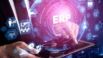 Image: Illustration of ERP and supply chain technologies for business optimization. Discover the leap forward with LMA Consulting