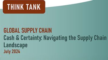 Supply chain cash certainty strategies and flows across production, inventory, and logistics - hear from panel of experts
