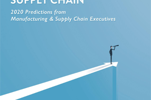 Lisa Anderson discussing 2020 manufacturing and supply chain predictions, emphasizing agility, technology, and resilience