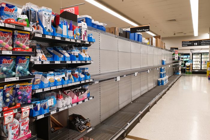 Empty store shelves during COVID-19 lockdown - supply chain challenges and solutions
