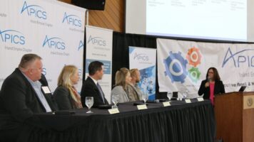 Image illustrating the importance of collaboration for manufacturing and supply chain success, with insights from industry experts