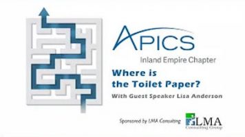 Lisa Anderson attempts to answer the question 'Where is the toilet paper?'. Information on current state of supply chain.