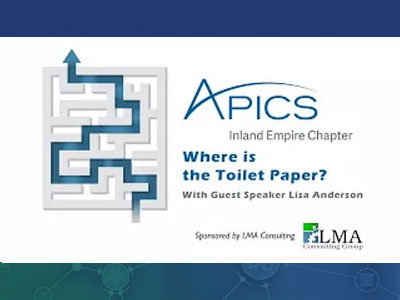 Lisa Anderson attempts to answer the question 'Where is the toilet paper?'. Information on current state of supply chain.
