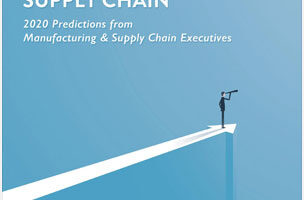Experts discussing manufacturing and logistics predictions for 2020, emphasizing agility, technology, and success strategies