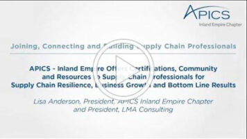 Online supply chain courses and training programs for professionals in manufacturing and logistics