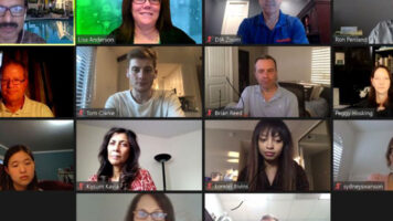 Illustration depicting effective strategies to combat Zoom fatigue and stay engaged during virtual meetings
