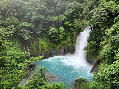 Rio Celeste Waterfall