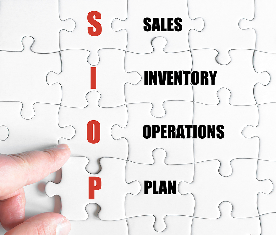 Image depicting SIOP process for stabilizing the supply chain amid disruptions.