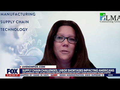 Expert insights on supply chain disruptions discussed in FOX Live interview - causes, impacts, labor shortages, and more