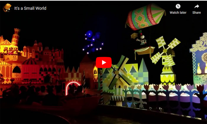 video reflecting insights from 'It’s a Small World' ride on enriching customer experience