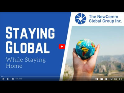 Lisa Anderson discusses navigating Global Supply Chains during pandemic constraints in this webcast about Staying Global While Staying Home