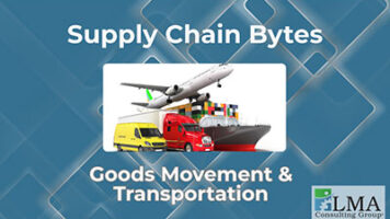 Goods movement strategy improving transportation flow, logistics coordination, and supply chain resilience in volatile global environments