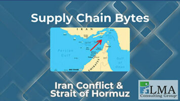 Strait of Hormuz supply chain chokepoint affecting global oil, LNG shipments, and manufacturing energy supply routes