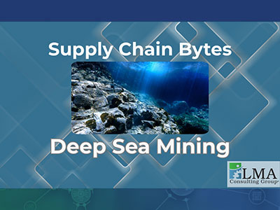 Deep sea mining risks impacting supply chains, including ocean floor extraction, resource sourcing, and environmental considerations