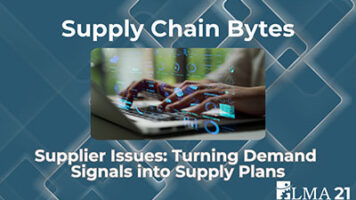 Supplier issues: turning demand signals into supply plans