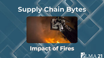 Impact of fires on supply chains showing emergency response to a warehouse fire and the need for resilient supply chain strategies