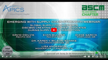 Lisa Anderson discusses customer advocates' role during supply chain disruption, impacting client revenue - LMA Consulting Group